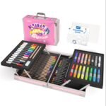 Little Artist Suitcase Art Set -Pink - Image 8